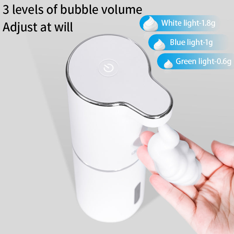 Automatic Hands-Free Foam Soap Dispenser With USB Charging