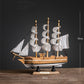 Wooden Sailing Boats With LED Light