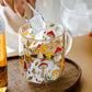 Mushroom Garden Glass Mug