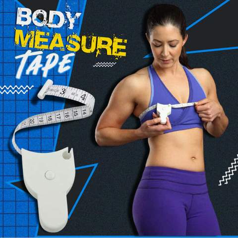 Self-Tightening Body Measuring Ruler