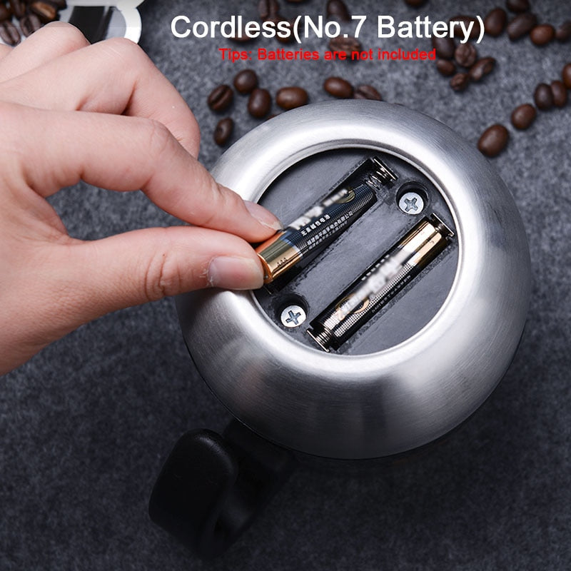 Jbq01 Black Portable Stainless Steel Self Stirring Magnetic Mug, Automatic  Magnetic Rechargeable Coffee Mug For Lazy People