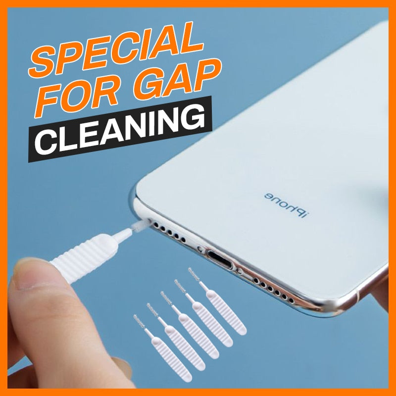 GAP CLEANING BRUSH 10PCS Anti-Clogging Bathroom Brush Cleaner