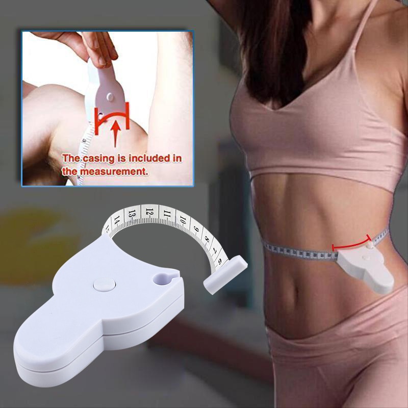 Self-Tightening Body Measuring Ruler