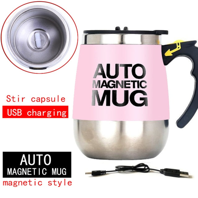 Automatic Self Stirring Magnetic Mug