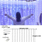 Christmas - Curtain String Lights