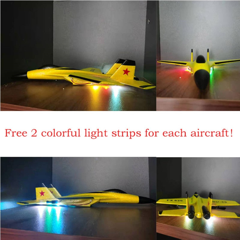 Remote Control Foam Fighter Airplane Toy