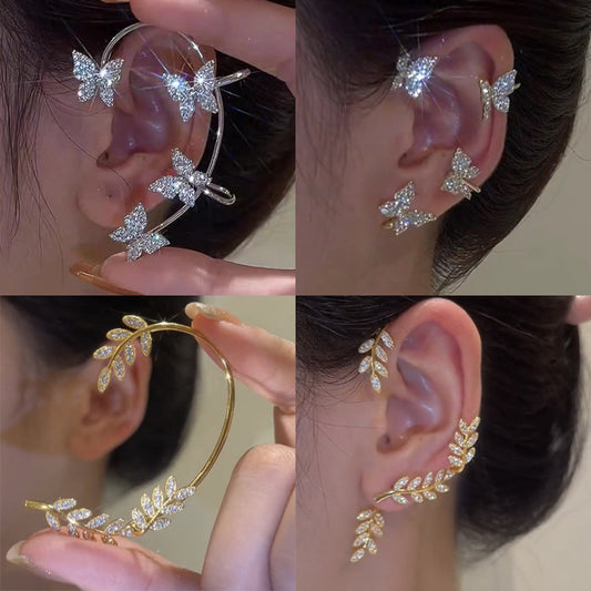 Elegant Adjustable Ear Clips Earrings