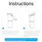 Automatic Hands-Free Foam Soap Dispenser With USB Charging