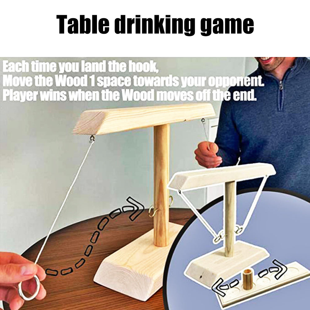 Wooden Ring Toss Game